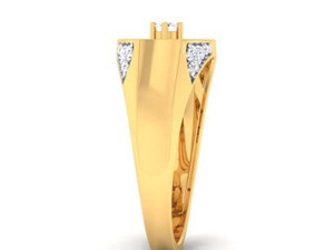 diamond ring for ladies 3D प्रिंट मॉडल