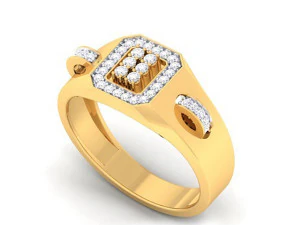 cincin berlian untuk wanita Model Cetak 3D