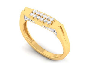 diamond ring for ladies 3D Baskı Modeli