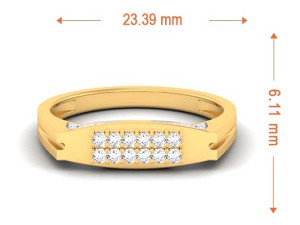 diamond ring for ladies 3D 打印模型