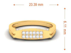 diamond ring for ladies 3D Print Model