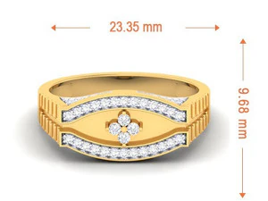 diamond ring for ladies 3D Print Model