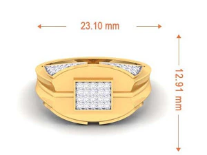 diamond ring for ladies 3D Print Model