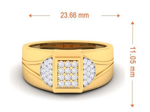 diamond ring for ladies 3Dプリントモデル