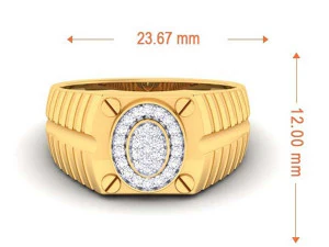 diamond ring 3D Print Model