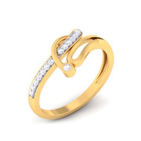 diamond ring for ladies Model Cetak 3D .c4d .max .obj .3ds .fbx .stl .blend 