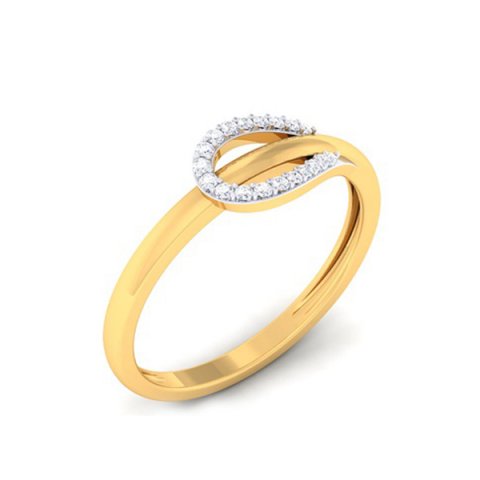 diamond ring for ladies 3D Baskı Modeli .c4d .max .obj .3ds .fbx .stl .blend 