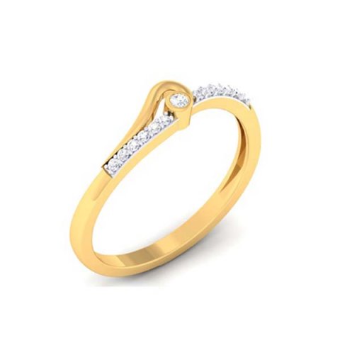 diamond ring for ladies 3D Print Model .c4d .max .obj .3ds .fbx .stl .blend