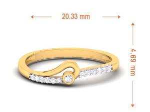 diamond ring for ladies 3D Print Model
