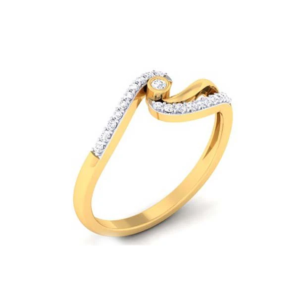 diamond ring for ladies 3D Print Model .c4d .max .obj .3ds .fbx .stl .blend