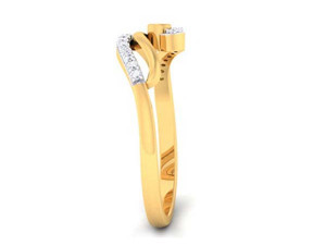 diamond ring for ladies 3D 打印模型
