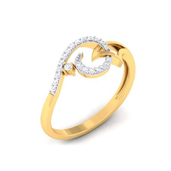 diamond ring for ladies 3D Print Model .c4d .max .obj .3ds .fbx .stl .blend