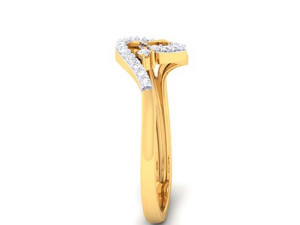 diamond ring for ladies Modelo de Impressão 3D