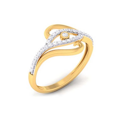 diamond ring for ladies 3Dプリントモデル .c4d .max .obj .3ds .fbx .stl .blend 