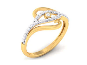 diamond ring for ladies 3D Print Model