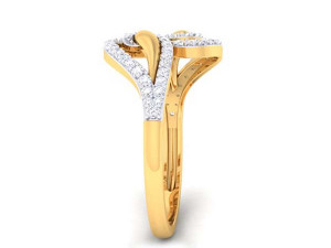 diamond ring for ladies 3D प्रिंट मॉडल
