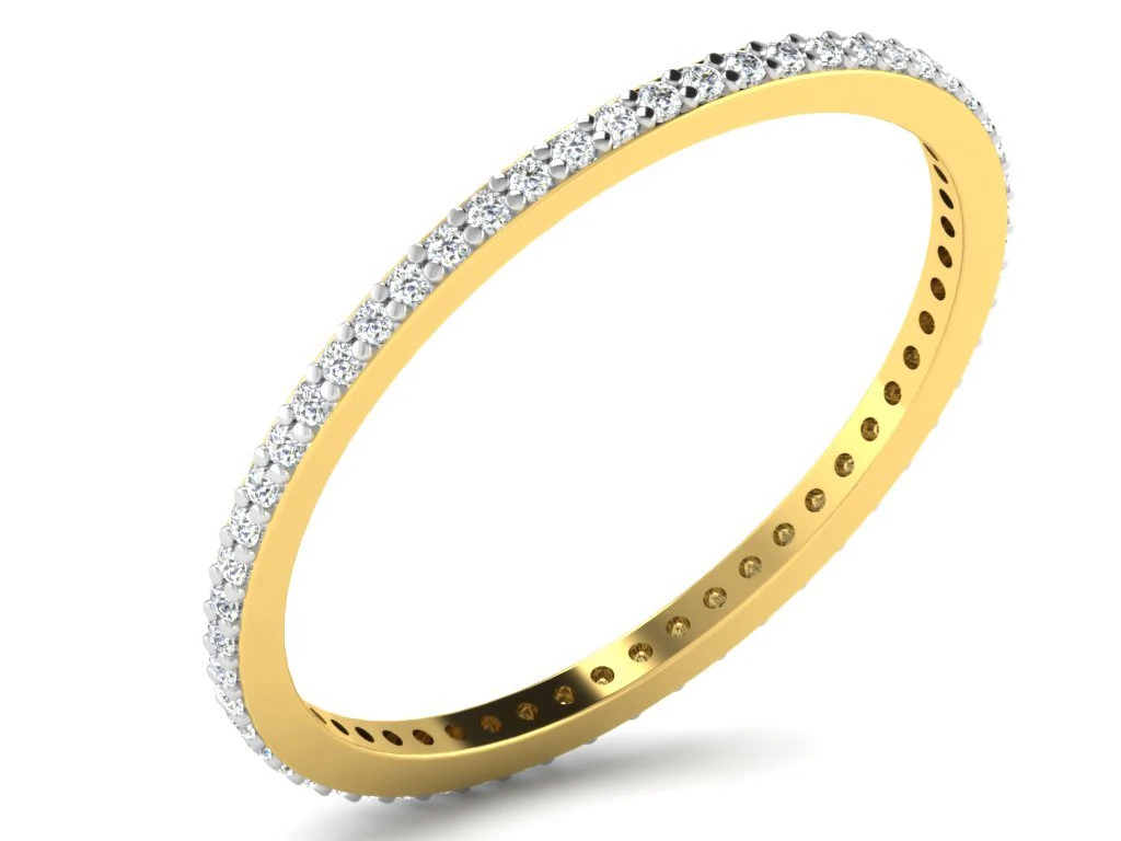 diamond ring for ladies 3D Print Model .c4d .max .obj .3ds .fbx .stl .blend
