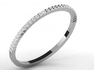 diamond ring for ladies 3D प्रिंट मॉडल