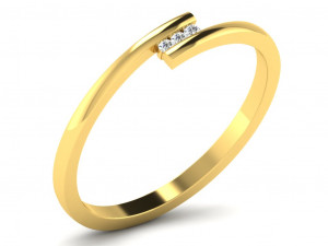 diamond ring for ladies Modelo de impresión 3D