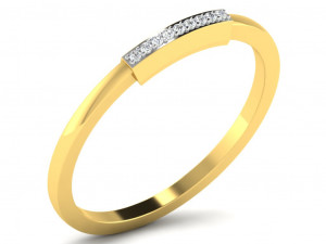 diamond ring for ladies 3D-printmodel