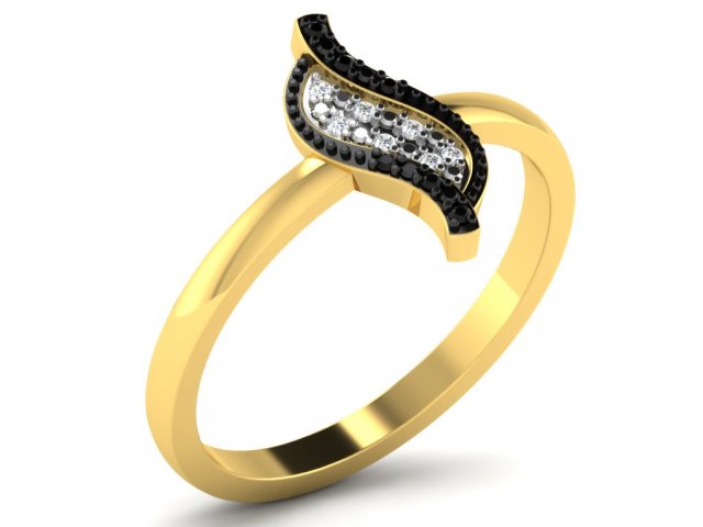 diamond ring for ladies Modello di stampa 3D .c4d .max .obj .3ds .fbx .stl .blend 