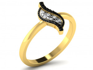 diamond ring for ladies 3D Принт Модель