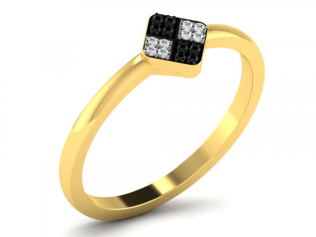 diamond ring for ladies Modelo de impresión 3D .c4d .max .obj .3ds .fbx .stl .blend 