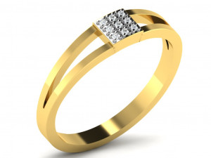 diamond ring for ladies 3Dプリントモデル