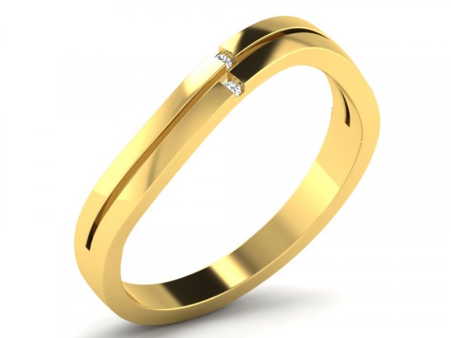 diamond ring for ladies 3D Принт Модель .c4d .max .obj .3ds .fbx .stl .blend