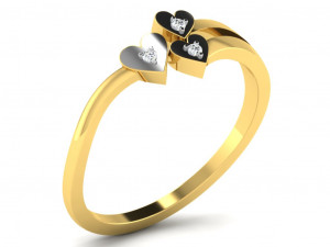 diamond ring for ladies 3D-Druckmodell