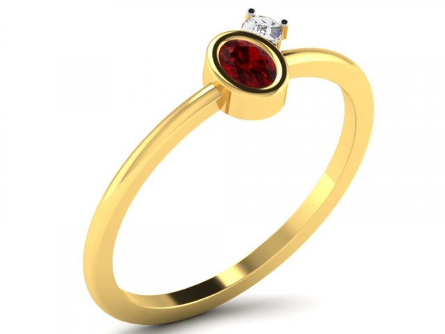 diamond ring for ladies 3D प्रिंट मॉडल .c4d .max .obj .3ds .fbx .stl .blend 