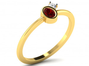 diamond ring for ladies 3D 프린트 모델