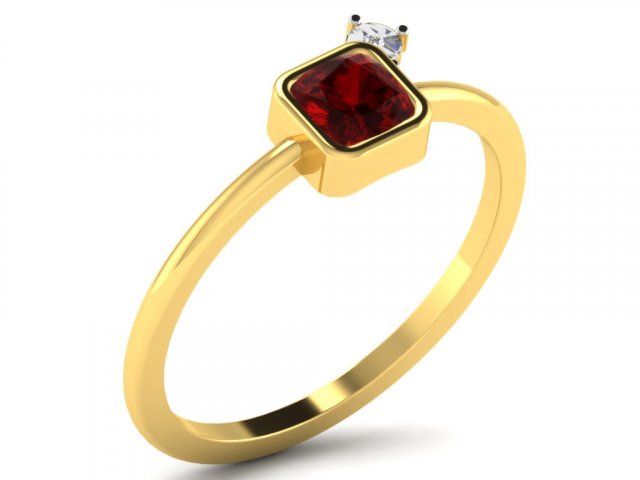 diamond ring for ladies 3D प्रिंट मॉडल .c4d .max .obj .3ds .fbx .stl .blend 