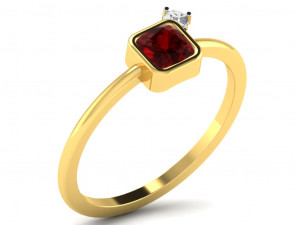diamond ring for ladies 3D 프린트 모델