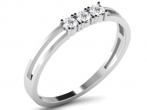 diamond ring for ladies Modèles 3D en vedette