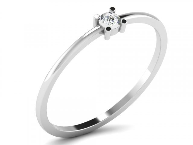 diamond ring for ladies 3D Принт Модель .c4d .max .obj .3ds .fbx .stl .blend 