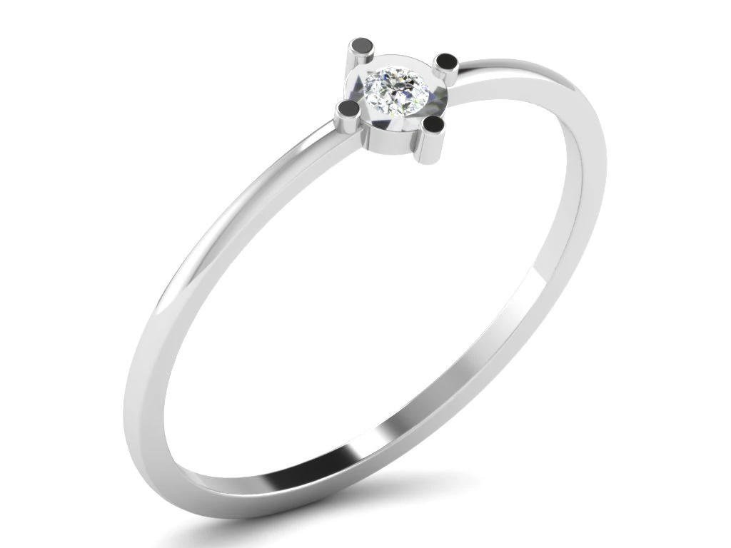 diamond ring for ladies 3D Print Model .c4d .max .obj .3ds .fbx .stl .blend 