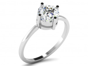 diamond ring for ladies Modèles 3D en vedette