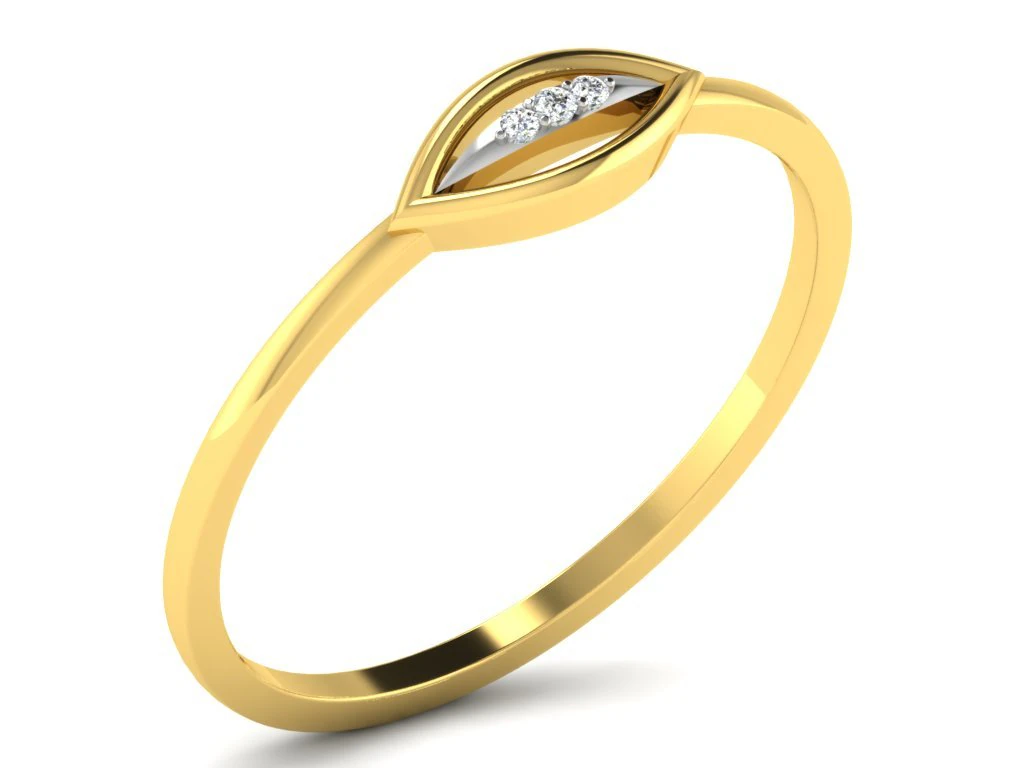 diamond ring for ladies 3D Print Model .c4d .max .obj .3ds .fbx .stl .blend