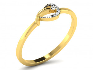 diamond ring for ladies Modèles 3D en vedette