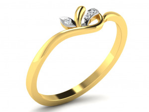 diamond ring for ladies Modelo de Impressão 3D