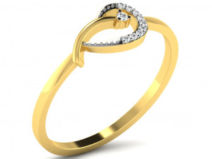 diamond ring for ladies 3D प्रिंट मॉडल