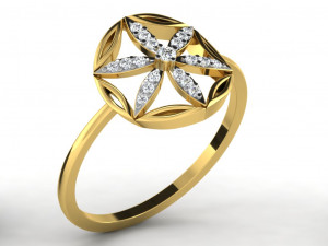 diamond ring for ladies 3Dプリントモデル