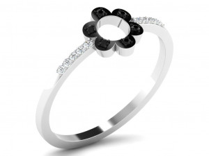 diamond ring for ladies 3D प्रिंट मॉडल