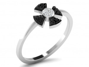diamond ring for ladies 3D-printmodel