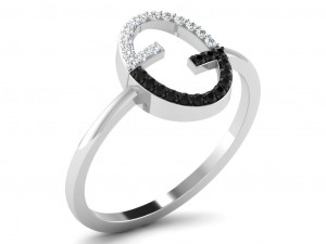 diamond ring for ladies 3D Принт Модель