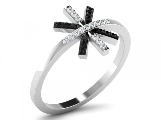 diamond ring for ladies Modelo de Impressão 3D .c4d .max .obj .3ds .fbx .stl .blend 