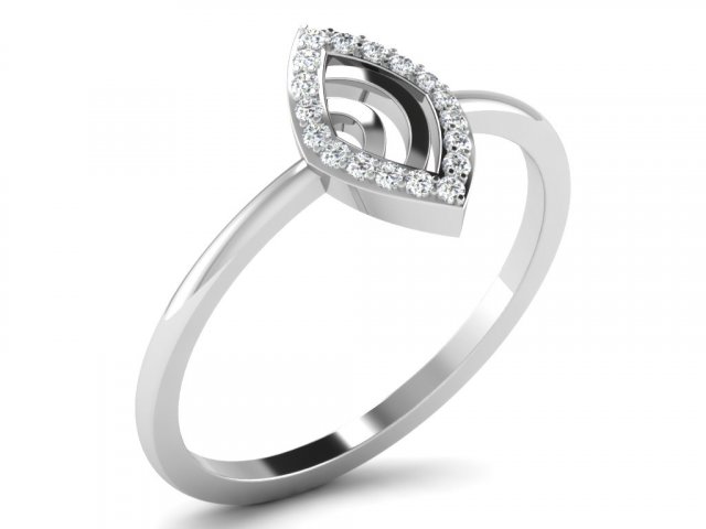 diamond ring for ladies 3D प्रिंट मॉडल .c4d .max .obj .3ds .fbx .stl .blend 