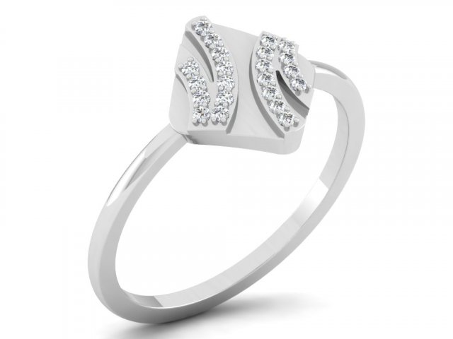 diamond ring for ladies Modelo de impresión 3D .c4d .max .obj .3ds .fbx .stl .blend 