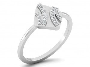 diamond ring for ladies Modelo de Impressão 3D